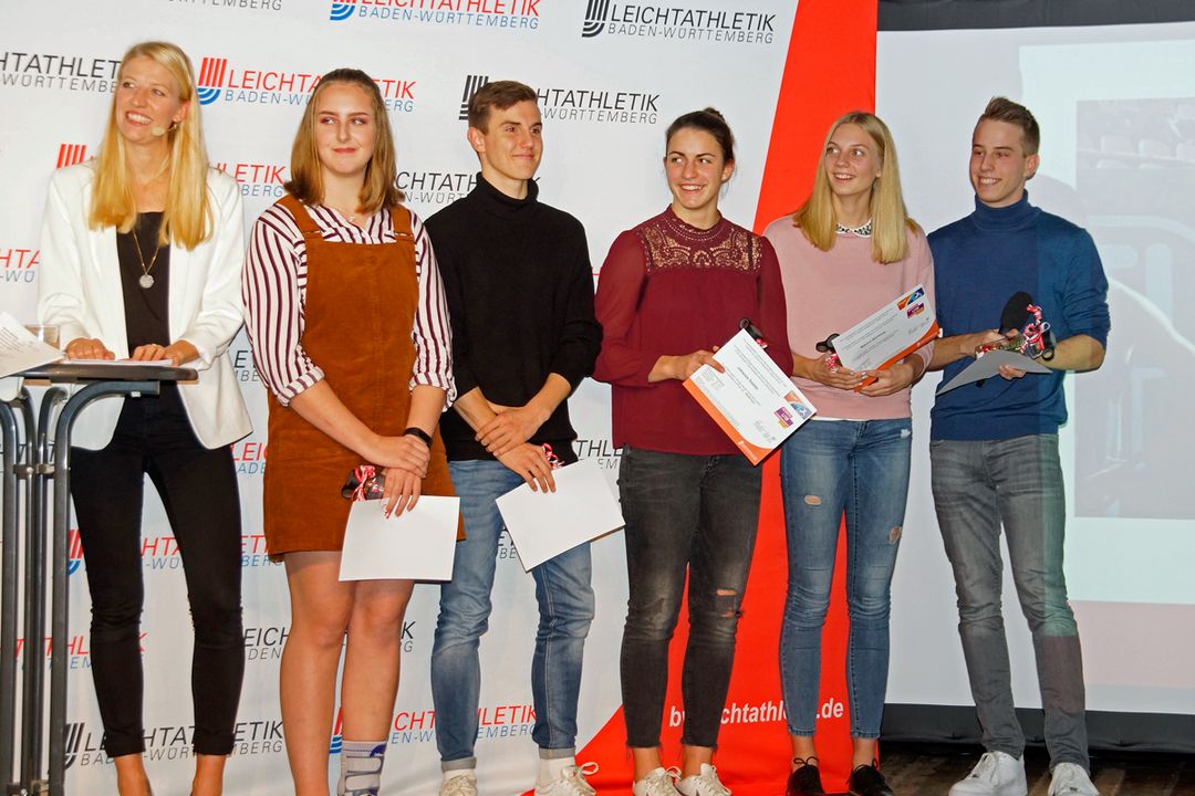 Ehrungsabend Leichtathletik Baden-Württemberg am 1. Dezember 2018 im Kleinkunstkeller in Bietigheim-Bissingen