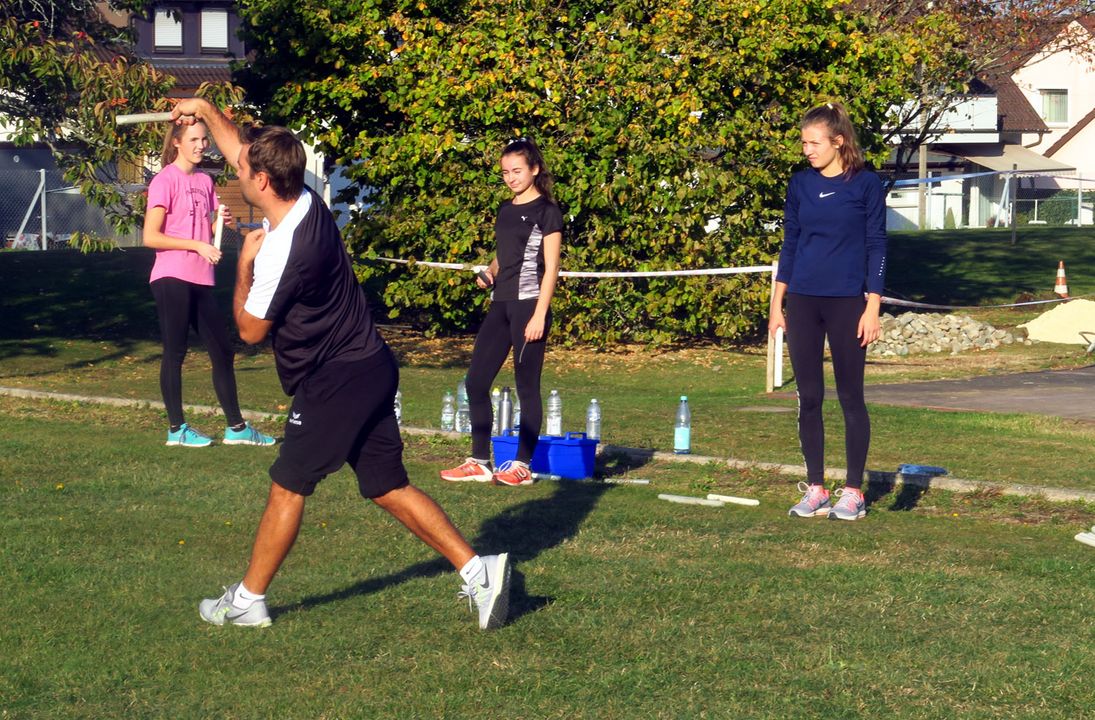 Strahlend bei der D-Kader-Sichtung