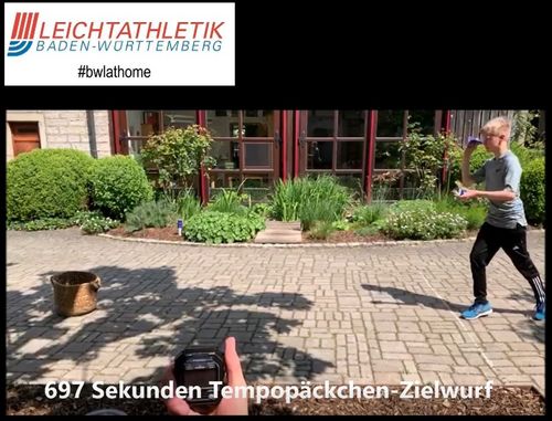 #bwlathome Wurf-Challenge – Highlights