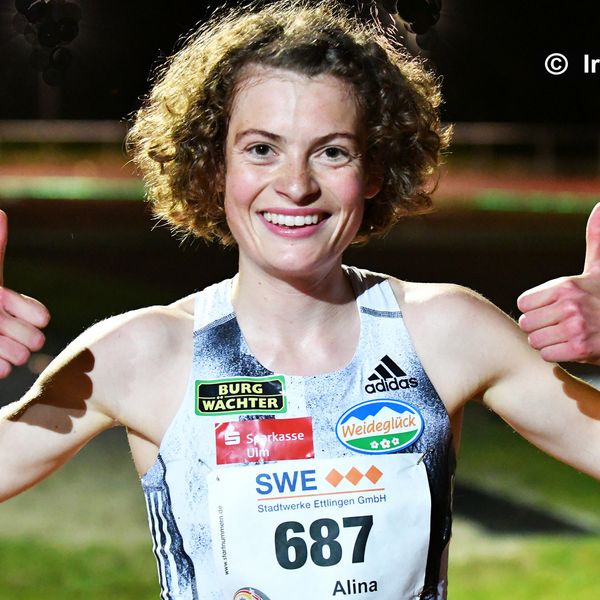 Alina Reh mit schnellem „Doppel“