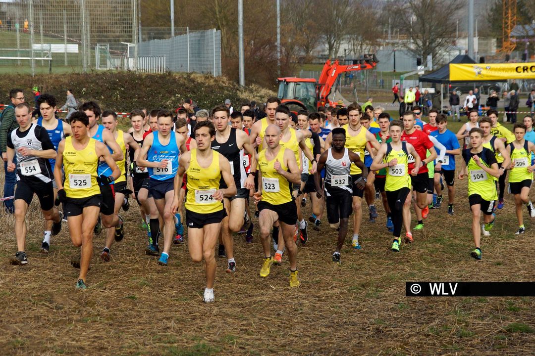 Baden-Württembergische Crosslauf-Meisterschaften am 15. Februar 2020 in Weinstadt