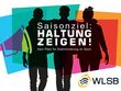 Jetzt bewerben - Aktion: „Saisonziel – Haltung zeigen! Kein Platz für Diskriminierung im Sport“