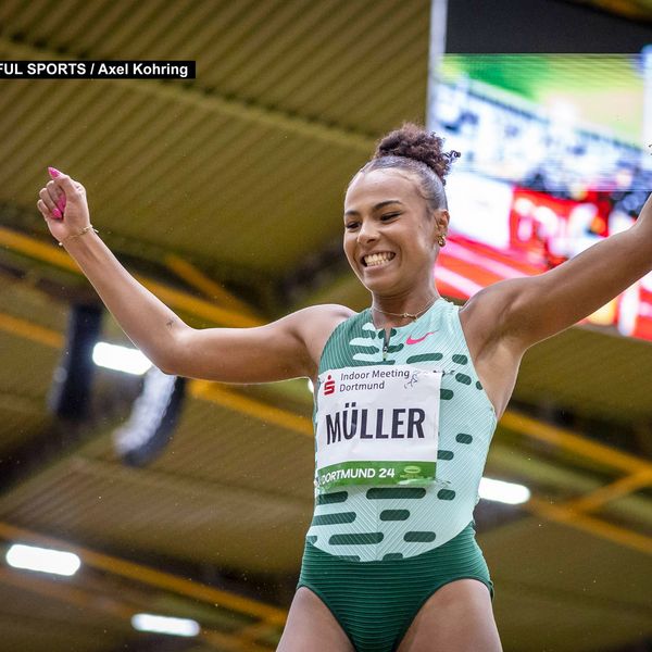 Laura Raquel Müller steigert sich auf 6,81 Meter