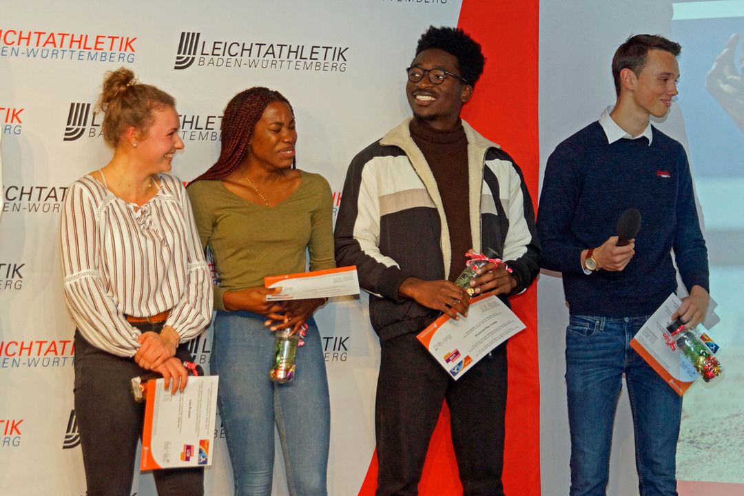 Ehrungsabend Leichtathletik Baden-Württemberg am 1. Dezember 2018 im Kleinkunstkeller in Bietigheim-Bissingen
