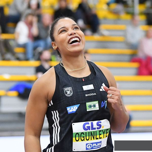 Wird Yemisi Ogunleye (MTG Mannheim) auch in Torun (Polen) jubeln?