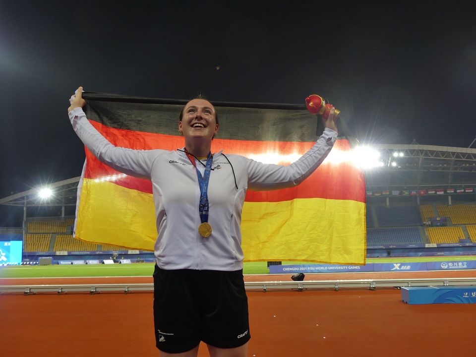 Antonia Kinzel und Jens Mergenthaler sind Hochschulsportler:in des Jahres