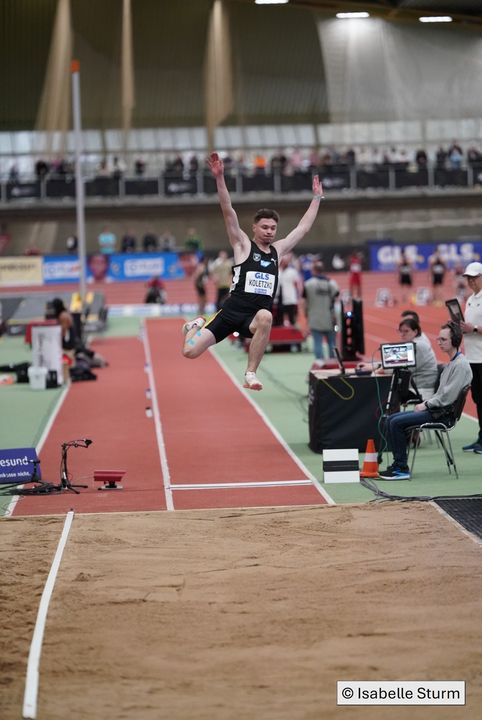 DM Halle Dortmund | Sprint-Gold für Robin Ganter