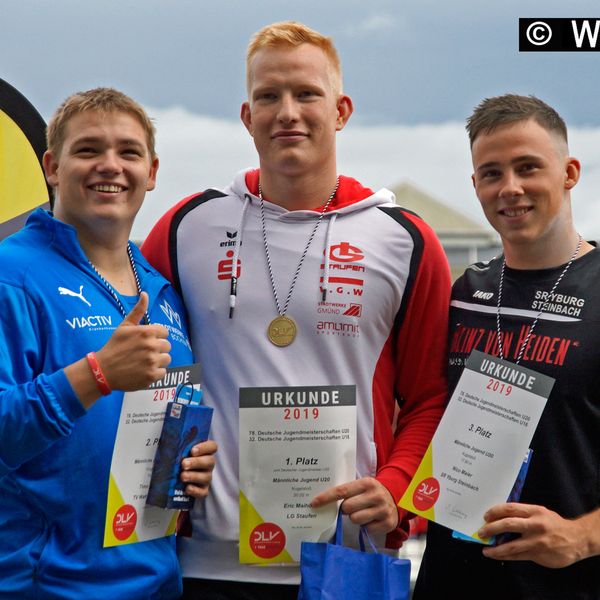Eric Maihöfer mit riesen Steigerung zu Gold