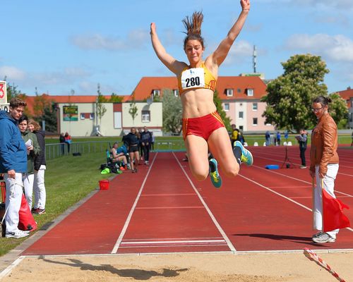 Mehrkämpferin Johanna Siebler auf dem Weg zur U20 EM