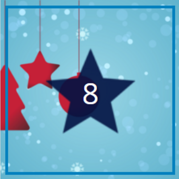 Türchen 8 – Adventsdeko basteln mit Top-Athletin