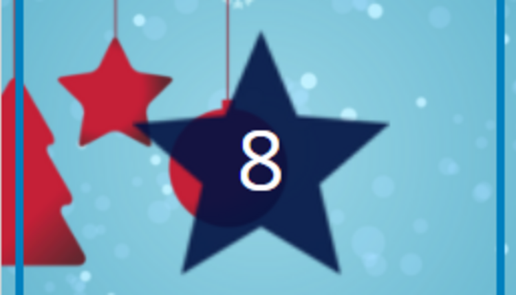 Türchen 8 – Adventsdeko basteln mit Top-Athletin