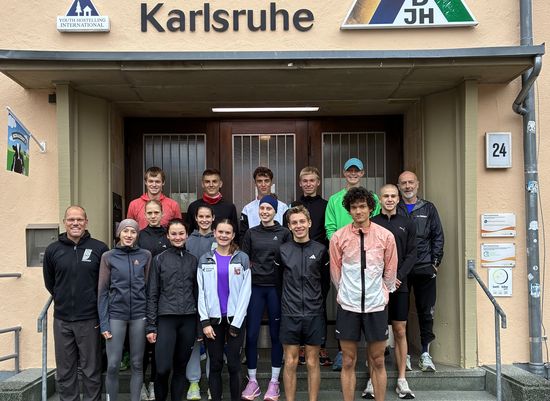 Kaderlehrgang der Läufer in Karlsruhe
