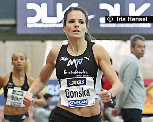 Nadine Gonska (MTG Mannheim) ist eine von vier baden-württembergischen Athleten, die zur Hallen-WM nach Birmingham fahren werden