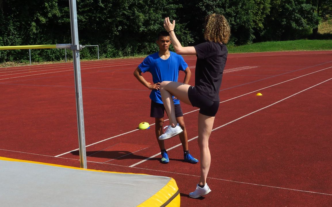 Tropische Hitze beim Talentkader-Abschluss