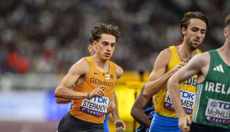 Alexander Stepanov (VfL Sindelfingen) im Vorlauf über 800 Meter 