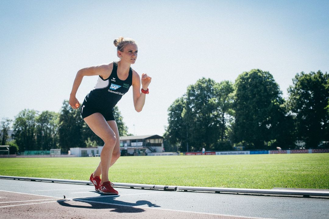 Fabienne Amrhein läuft bei der Marathon DM zum Titel 
