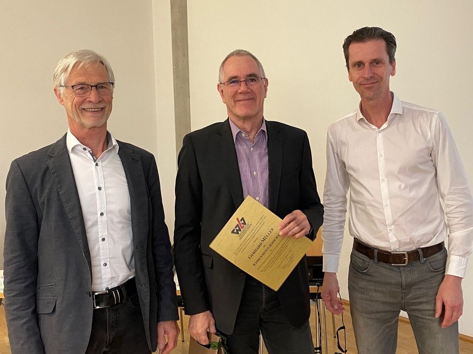 Neue WLV-Ehrenmitglieder Ursula Jetter-Vogt & Gerhard Müller