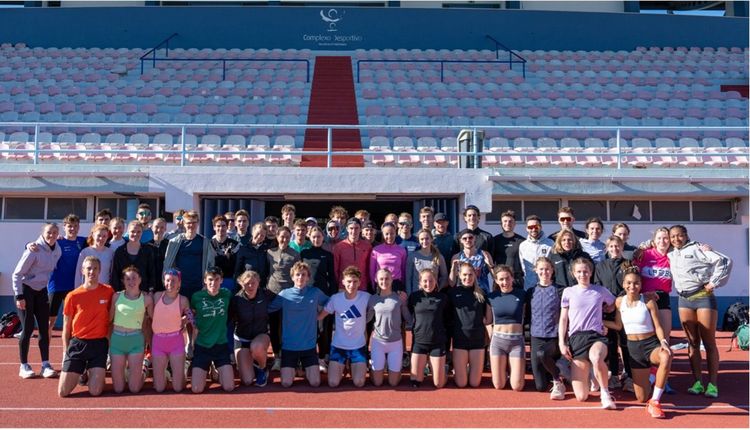 BW-Läufer:innen im Läufermekka Monte Gordo