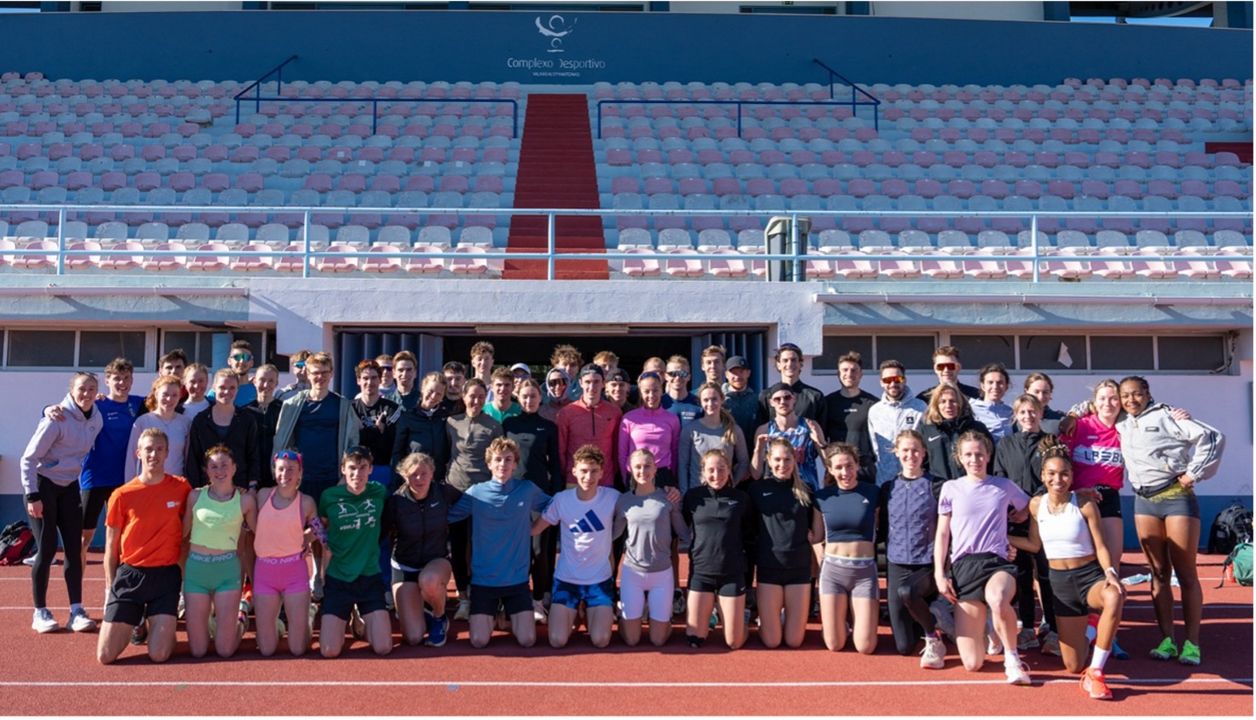 BW-Läufer:innen im Läufermekka Monte Gordo