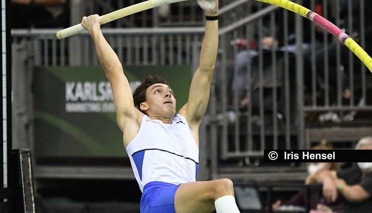 INIT INDOOR MEETING Karlsruhe: Sportliche Höchstleistungen aus Karlsruhe waren weltweit zu sehen
