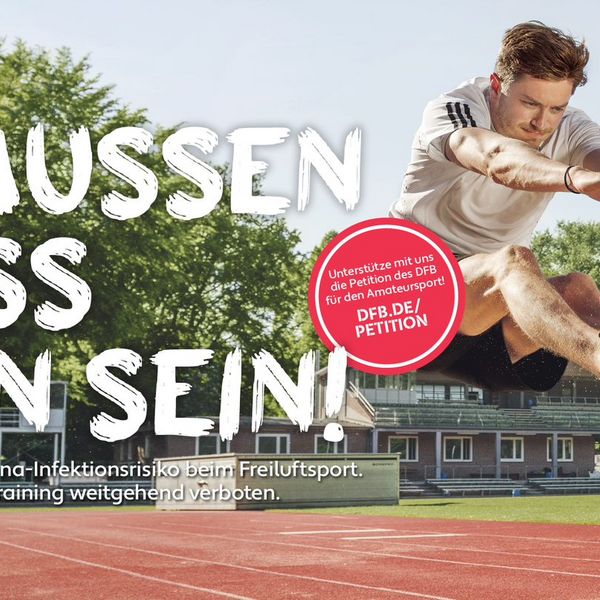 DFB und DOSB starten Kampagne und Petition für Amateursport