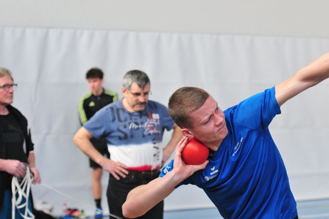 Hallensportfest am 18.1.2025 in Löffinger Leichtathletikhalle