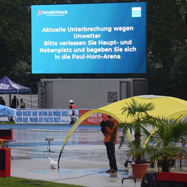 Soundtrack-Meeting im Wetter-Pech