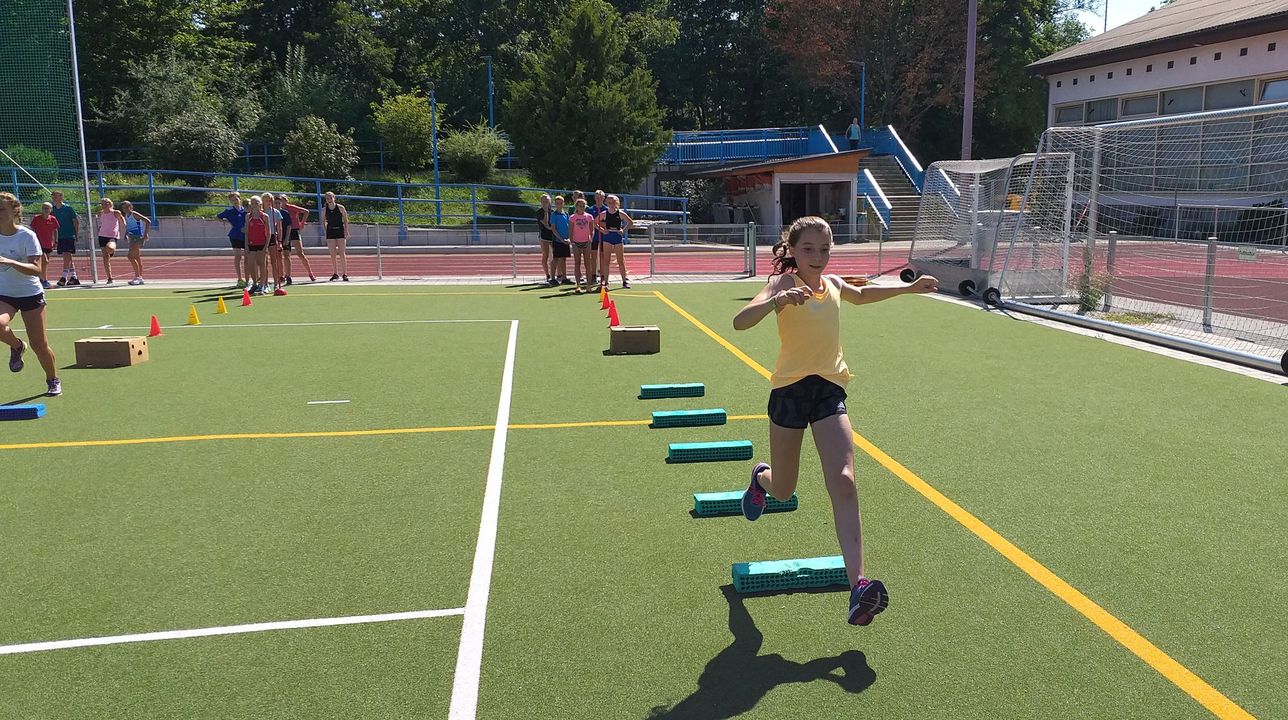 U14-Camps: Viel Bewegung, viel Spaß