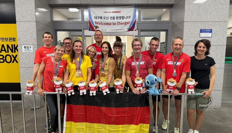 Masters-WM Daegu | Weitere Medaillen für vielseitig talentierte Masters 