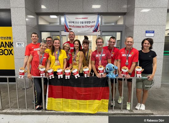 Masters-WM Daegu | Weitere Medaillen für vielseitig talentierte Masters 