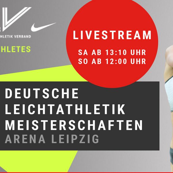 Die Hallen-DM 2019 in Leipzig im Livestream auf leichtathletik.de