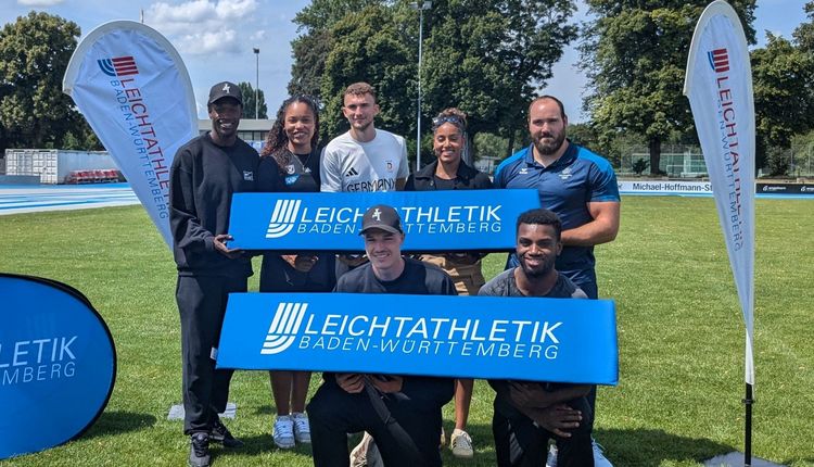 In Mannheim trainierende Leichtathlet:innen feierlich nach Paris verabschiedet