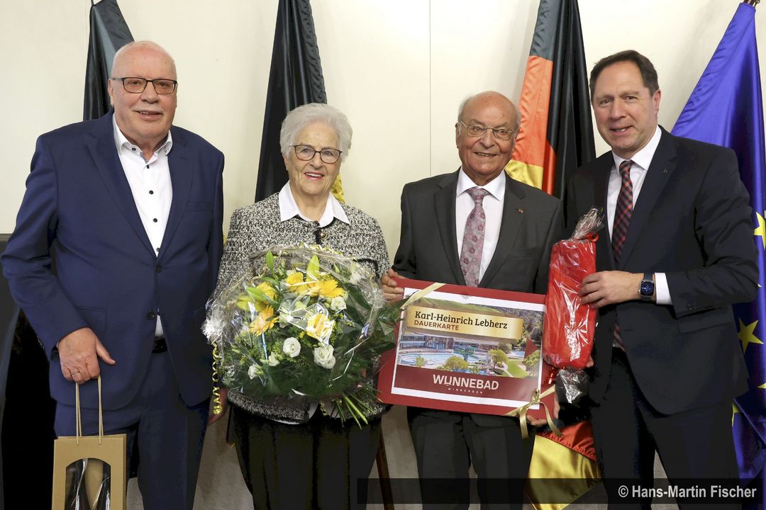 WLV-Ehrenpräsident Karl-Heinrich Lebherz sagt Danke 