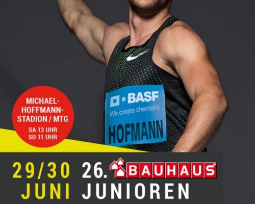 Bauhaus Junioren-Gala 2019 – Spitzenleichtathletik in Mannheim