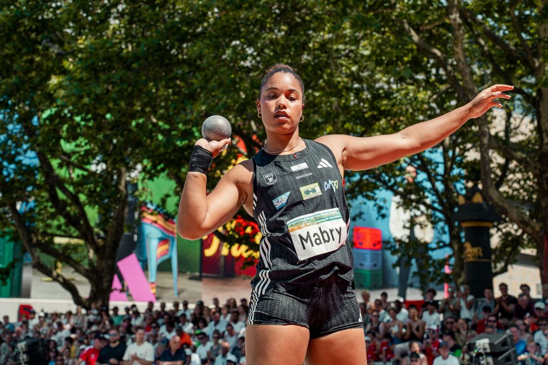 Yemisi Mabry (MTG Mannheim) hier beim WGV Festival.