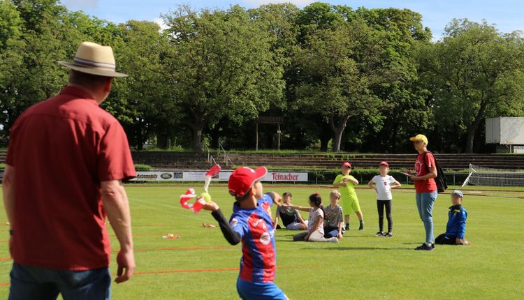Part 2 des Projekts "Grundschule trifft Kinderleichtathletik" in Ludwigsburg 