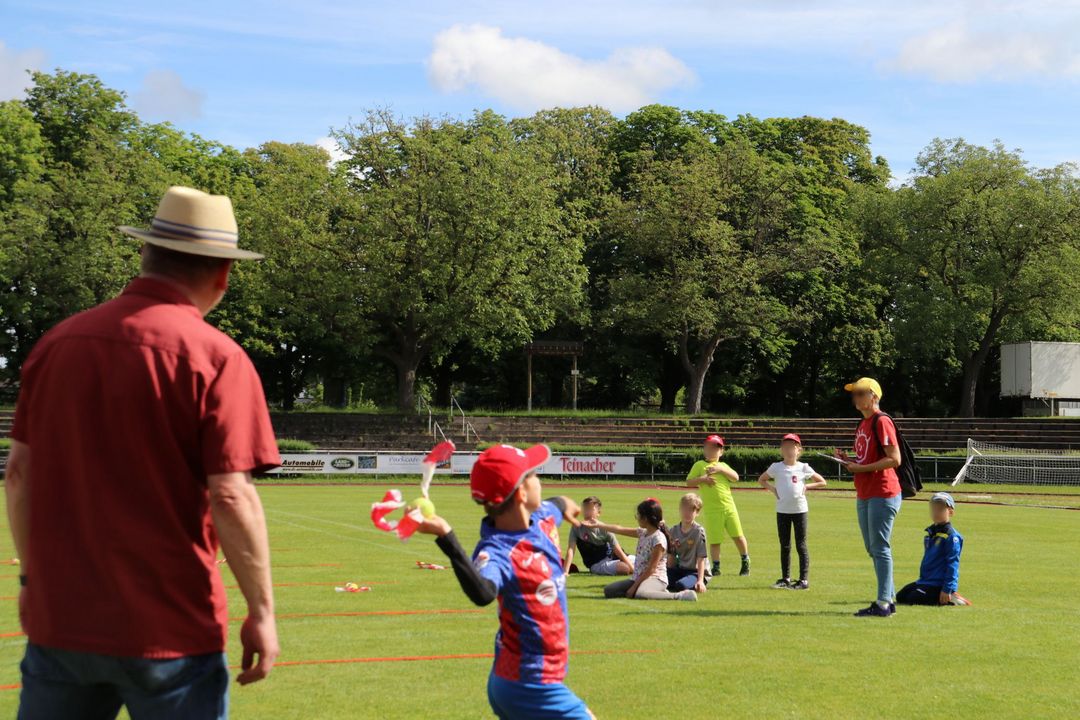 Part 2 des Projekts "Grundschule trifft Kinderleichtathletik" in Ludwigsburg 