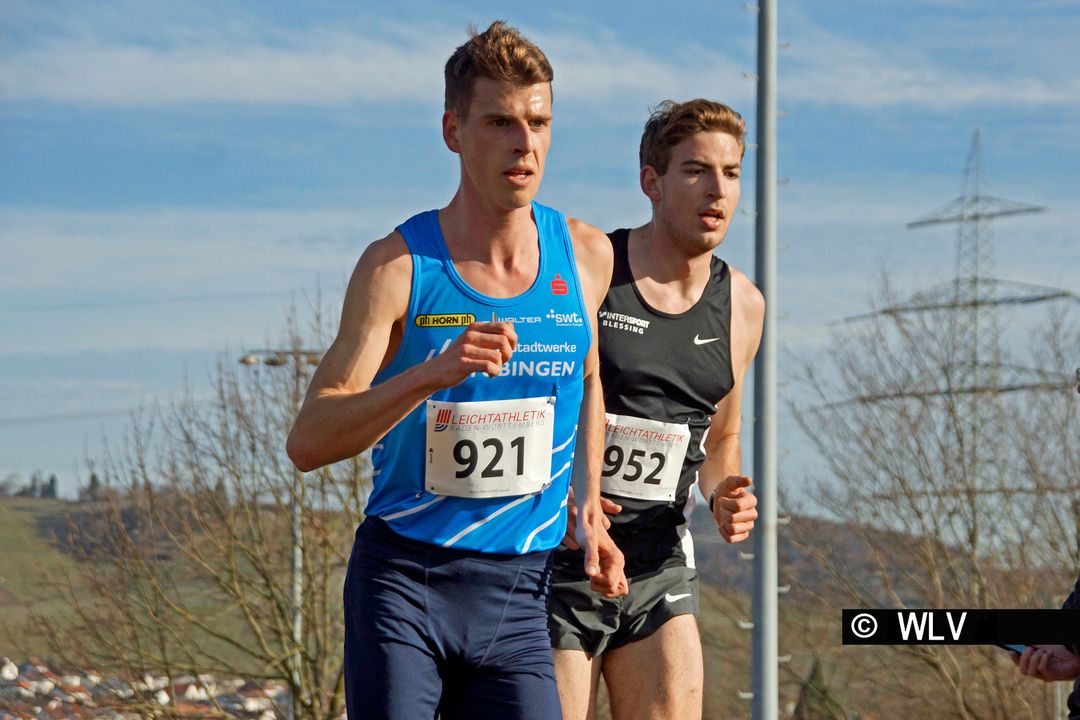 Baden-Württembergische Crosslauf-Meisterschaften am 15. Februar 2020 in Weinstadt