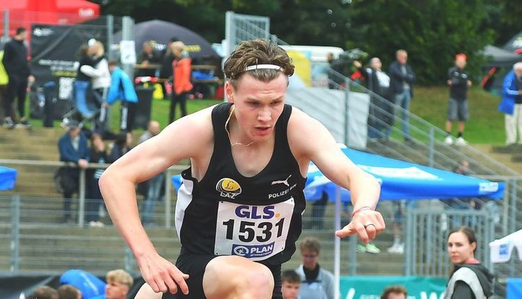 Kurt Lauer (LAZ Ludwigsburg) bei der DM U18/U23 in Mönchengladbach 2024