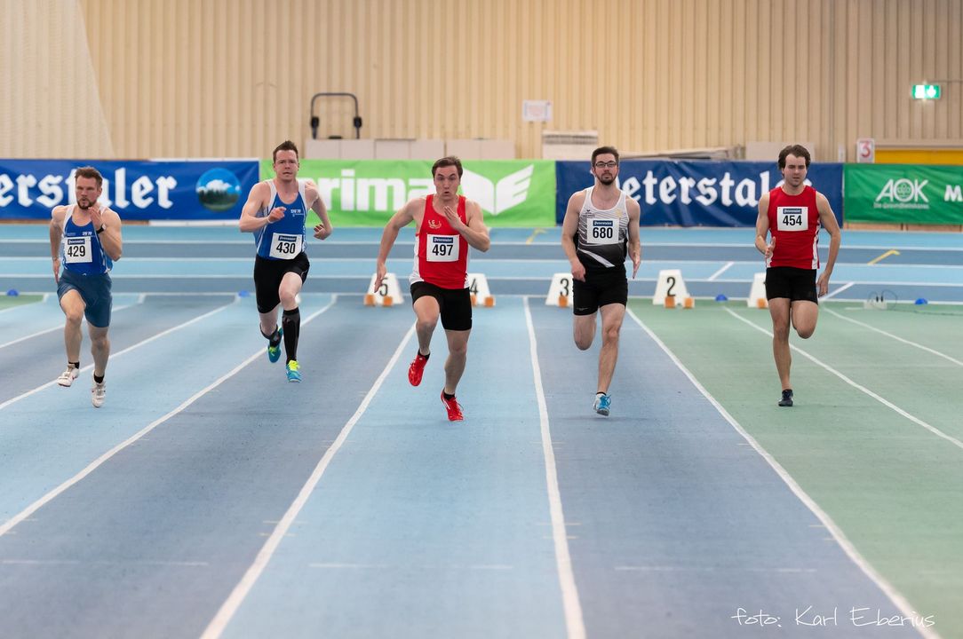 Baden-Württembergische Hallenmeisterschaften den Senioren in Mannheim