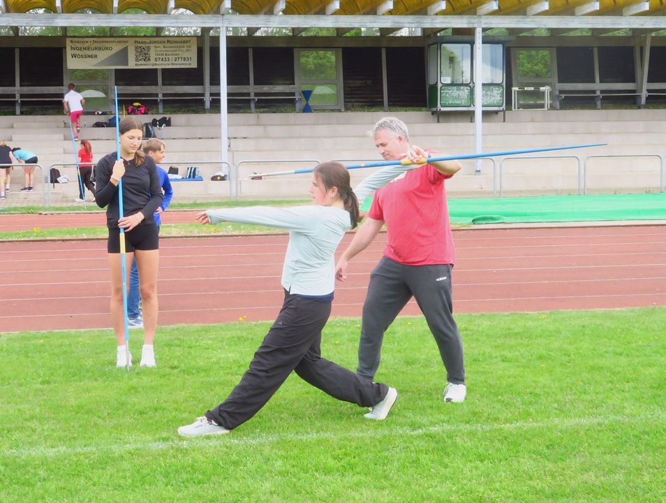 Intensives Feilen an der Haltung