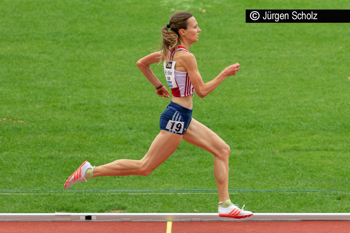 Leichtathletik BadenWürttemberg Hanna Klein startet mit Bestzeit in