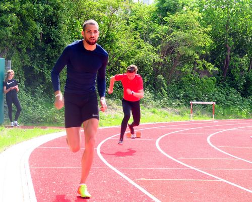 Training mit dem Europameister
