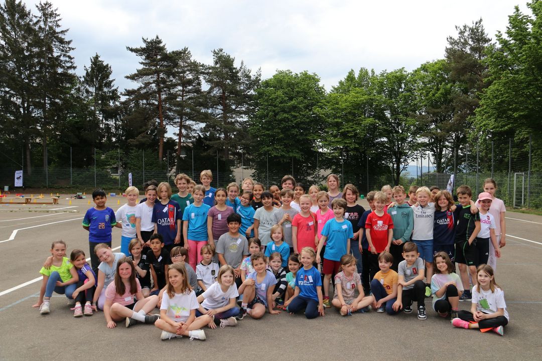 Grundschule trifft Kinderleichathletik Auftakt in Tübingen 