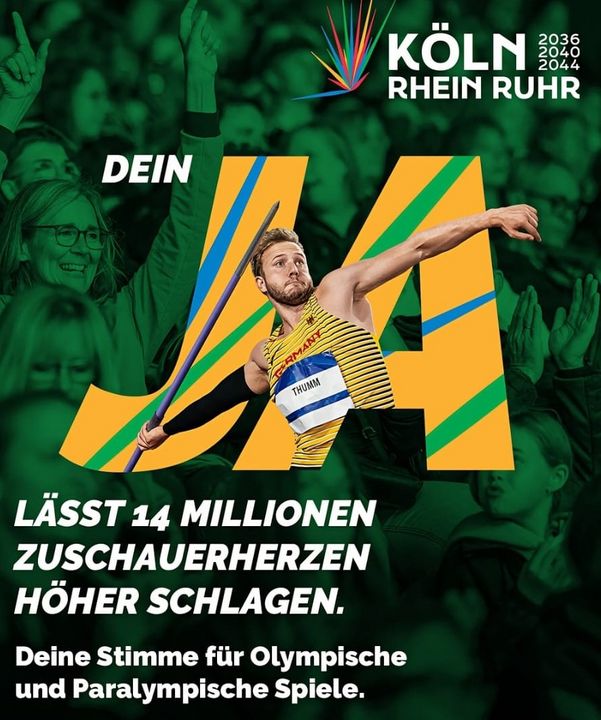 Ein junger Speerwerfer und sein Olympiatraum