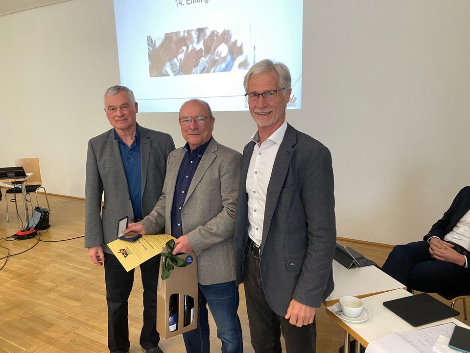 Neue WLV-Ehrenmitglieder Ursula Jetter-Vogt & Gerhard Müller