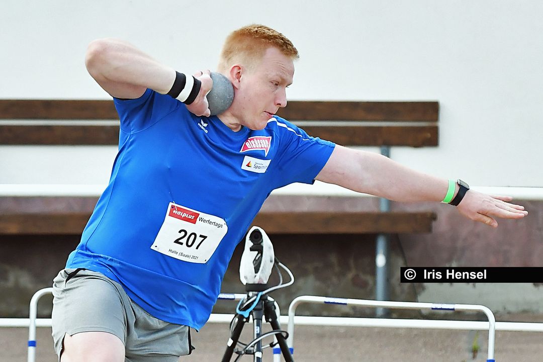 Eric Maihöfer glänzt mit 19,75 Meter