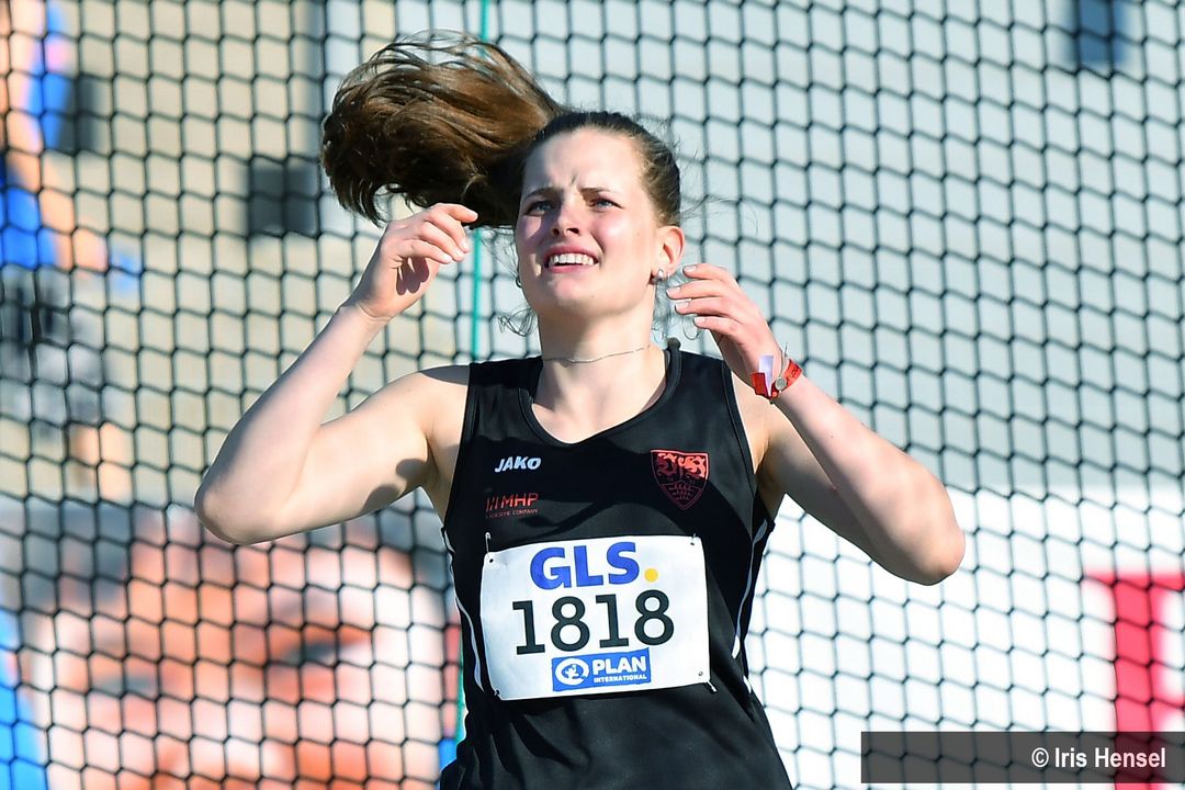 Silber für Anna-Maria Weber – zahlreiche Finaleinzüge bei der DM U16/U20 zum Auftakt in Bochum-Wattenscheid