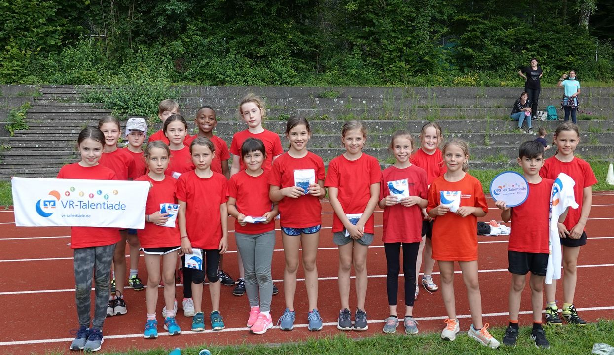 Fast 1.200 VR-Talentiade Speed Kids begeistert dabei