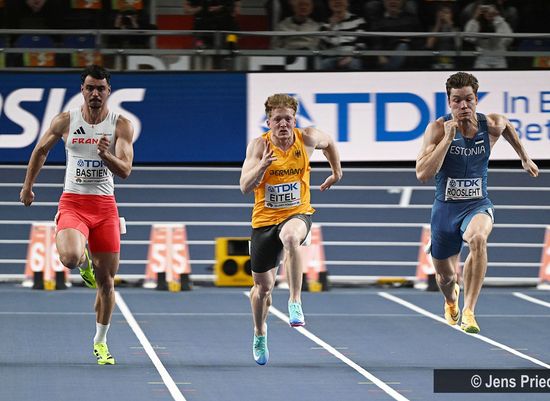 Hallen-WM: Manuel Eitel übernachtet auf Rang acht